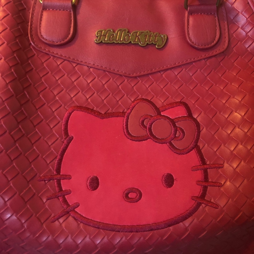 Hello kitty red purse